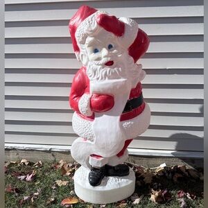 Festive Santa Claus Holiday Decoration